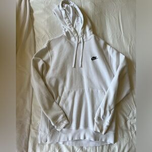 White Nike hoodie